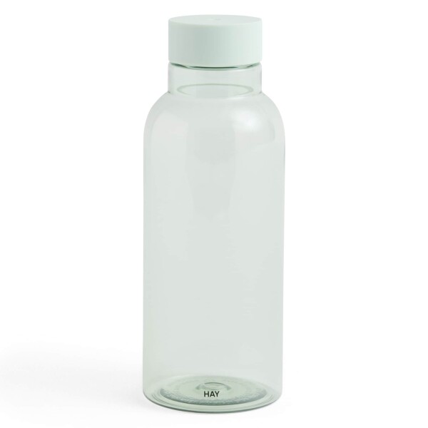 HAY Lahev na pití Miz Ice Blue 540 ml, modrá barva, plast
