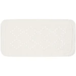 Spirella ALASKA protiskluzová podložka do vany bílá / PVC / 91 x 36 cm