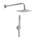 IDEAL STANDARD - Idealrain Sprchový set bez baterie, 20x20 cm, chrom BD390AA