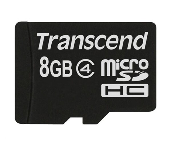 TRANSCEND MicroSDHC karta 8GB Class 4, bez adaptéru EDF_325050