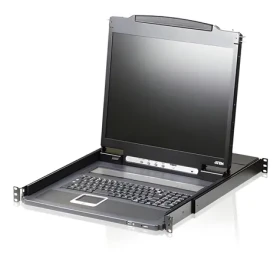 ATEN Slideaway console 19" LED / KVM konzole / rack 19" / klávesnice a touchpad / PS/2+USB (CL3000N-ATA-2XK06UG)