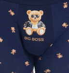 Boxerky Cornette Tattoo 280/245 Boss M-2XL tmavě modrá S