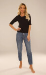 Košilka De Lafense 859 Lottie 3/4 S-2XL černá XL