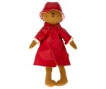 Maileg Pláštěnka a klobouk pro medvídka Maileg Teddy Mum, červená barva, textil