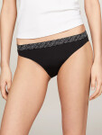 Dámské kalhotky 3Pack BIKINI UW0UW05187 0VT černé/ecru/růžové - Tommy Hilfiger L