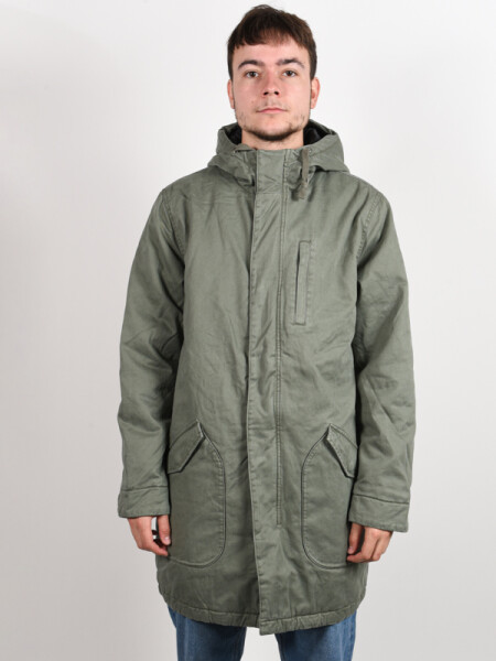 RVCA STANDARD ISSUE PARKA SEQUOIA GREEN zimní pánská bunda - M