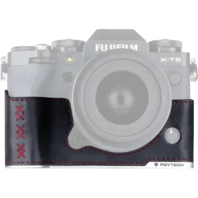 PGYTECH Kožené pouzdro pro Fujifilm X-T5 černá / Pouzdro na fotoaparát / kožené (P-CB-552)