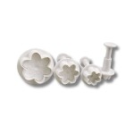 Dortisimo Plastové vypichovače Květiny (4 ks)