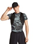 ICEBREAKER Mens Mer 125 Cool-Lite Speed SS T MotionAOP, Flint Blue/Black/Aop (vzorek) velikost: M