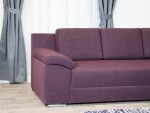 Nábytek VACULÍK Pohovka PETRA - rozkládací VARIANTA PROVEDENÍ: (š): 255 cm - opěry MAX (55 cm)