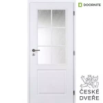 Interiérové dveře Aulida 2/3 Sklo Bílé 60P
