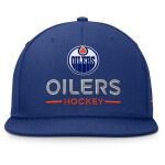 Fanatics Pánská kšiltovka Edmonton Oilers NHL Authentic Pro A/Cap Flat Brim Square Visor Structured Adjustable