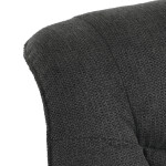 Polohovací křeslo, elektrické kabelové ovládání, šedá, látka, TV-L8963 GREY2