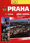 Praha plán města 1:20 000