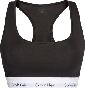 Dámská podprsenka Plus Size Bralette Modern Cotton 000QF5116E001 černá Calvin Klein