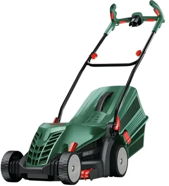 Bosch UniversalRotak 37-555 zelená / Sekačka na trávu / 1400W / Záběr 37 cm / až 250 m2 / Koš 40 l (06008A6501)