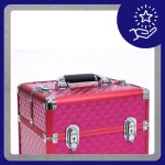 Aptel CA19E Kosmetický kufřík na kolečkách 3v1 61X36X25cm červená