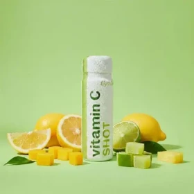 Vitamín C shot - GymBeam (citrón limetka, 20 x 60 ml) (116098-4-lemonlime-20x60ml)
