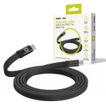 Mobile Origin Magnetic Flat Patented Original Cable USB-C to USB-C 1m černá (MCF-USBC-1M-BLK)