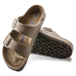 Birkenstock Arizona Soft Footbed Oiled Leather Tabacco Brown Narrow Žabky pro muže/dámy (0552813) 44