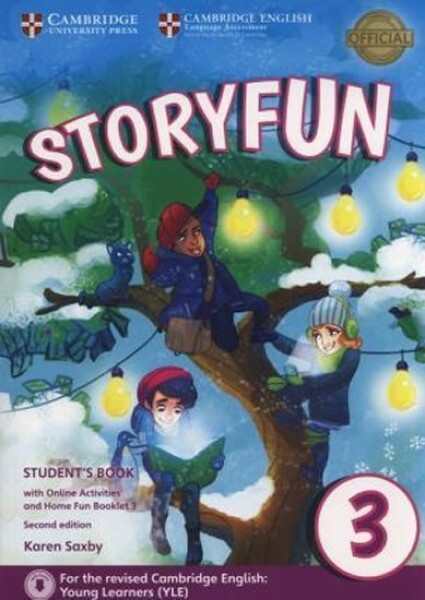 Storyfun for Movers Level 3 Student´s Book with Online Activities and Home Fun Booklet 3 - Karen Saxby