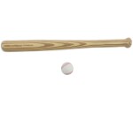 Baseball pálka set s míčkem 59,5 cm, Wiky, W047785