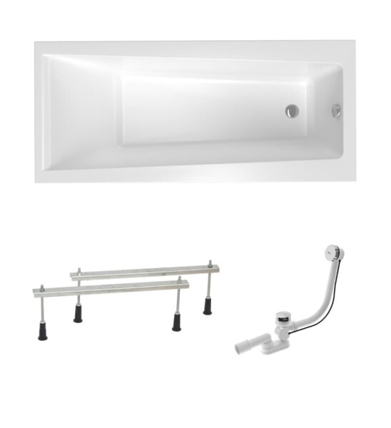 Obdélníková vana Laguna Idea Plus 170x75 cm akrylát levá i pravá SIKOID1700AN SIKOID1700AN