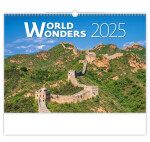 Nástěnný kalendář 2025 World Wonders