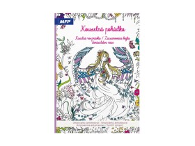 Kouzelná pohádka, antistresové omalovánky, MFP