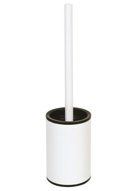 SAPHO - X-ROUND WHITE WC štětka na postavení, bílá mat XR306W