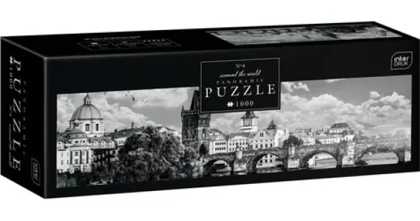 INTERDRUK Panoramatické puzzle Praha
