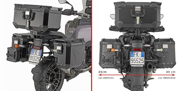 Plos5146Cam trubkový nosič bočních kufrů Obkevsxxx s výřezem na výfuk pro Bmw R 1300 GS Adv. (25)