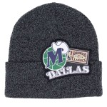 Mitchell & Ness Pánská zimní čepice Dallas Mavericks NBA XL Logo Patch Beanie