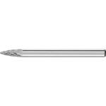 PFERD 21214183 frézovací kolík tvrdokov Špičatý kužel Délka 41 mm Vnější Ø 3 mm Pracovní délka 11 mm Ø hřídele 3 mm 1 ks