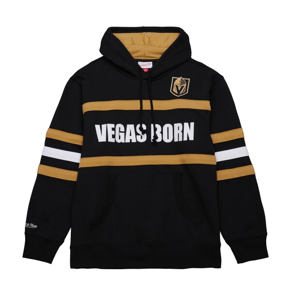 Mitchell Ness Pánská Mikina Vegas Golden Knights Head Coach Hoodie Current Logo Velikost: