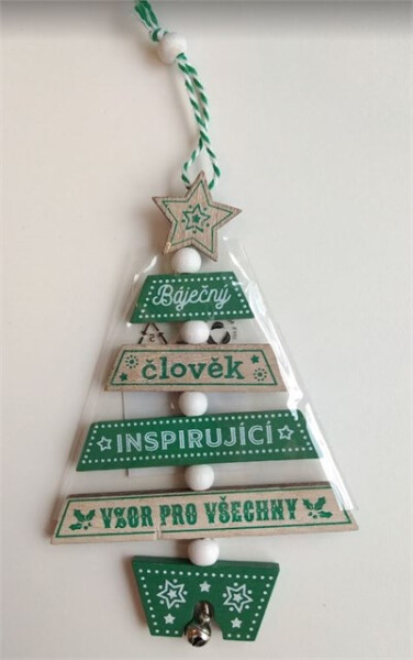 Vánoční ozdoba - Báječný člověk