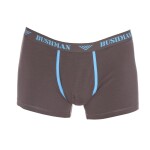 Bushman Pánské trenýrky Edward 3Pack tmavě hnědé/tmavě šedé/světle tmodré S
