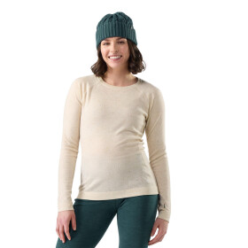Dámské merino triko dlouhý rukáv SMARTWOOL Women's Classic Thermal Merino Base Laye, Almond Donegal velikost: S