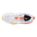 Mizuno Wave Momentum Pro White/Fiery Coral 2/Citrus