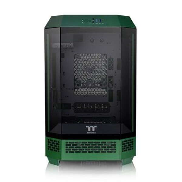 THERMALTAKE The Tower 300 tmavě zelená / mATX / 2x USB-A 3.0 / 1x USB-C 3.2 / 2x 140mm / bez zdroje (CA-1Y4-00SCWN-00)