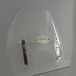 Honda F6C Valkyrie plexi štít - Světle hnědé / 53 cm