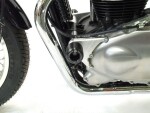 RG Cp0259Bl Aero padací chrániče Triumph Thruxton Bonneville Scrambler černé