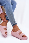 Dámské Pěnové Pantofle Na Platformě Růžové Melorea 40