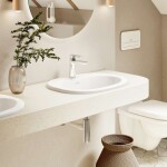 VILLEROY & BOCH - O.novo Umyvadlo zápustné 56x41 cm, s přepadem, otvor pro baterii, CeramicPlus, alpská bílá 416156R1