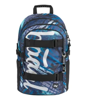 Baagl batoh skate Blue