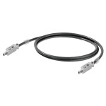 Weidmüller 3123990010 Ethernetový kabel černá 1 ks