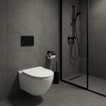 Erga Lily+, závěsná WC mísa 490x370x365mm, Rimless Tornado 2 + toaletní sedátko s pomalým zavíráním, bílá, ERG-V03-LILY-TO2-WH