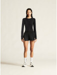 Běžecké tričko CRAFT Hypervent Tight Longsleeve - černé Velikost textilu: S