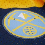 Mitchell & Ness Pánské kraťasy Denver Nuggets NBA 2017-18 Swingman Shorts Velikost: M