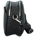 Trendy dámská koženková crossbody kabelka Willa, černá